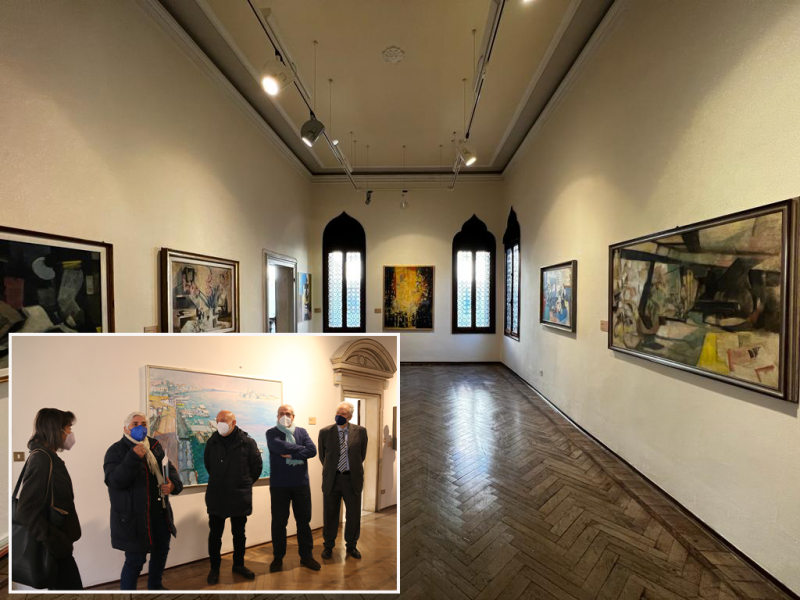 L Assessore Mar All Inaugurazione Della Mostra Cento Anni Di Ernani