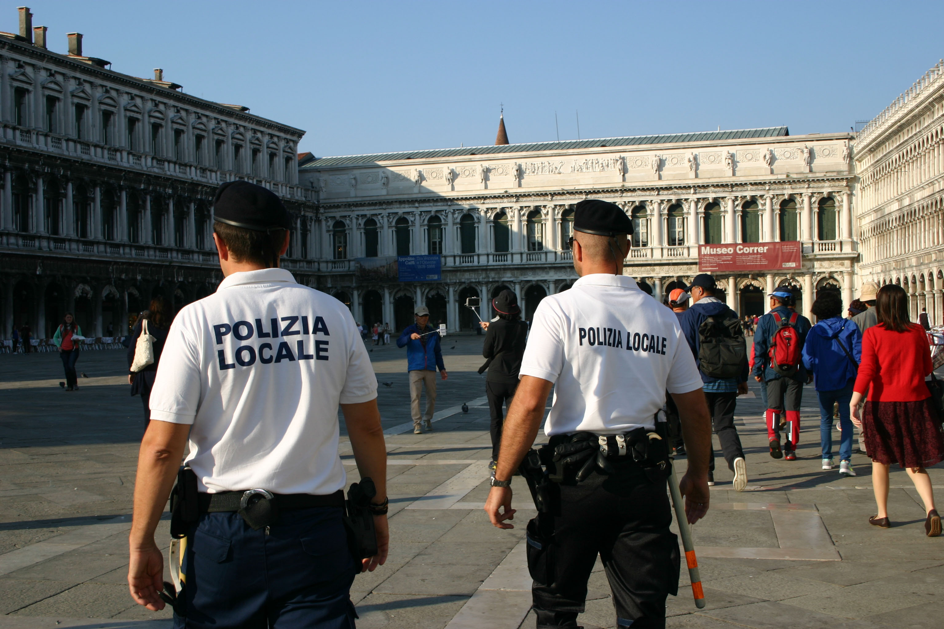 Vigili in Piazza San Marco