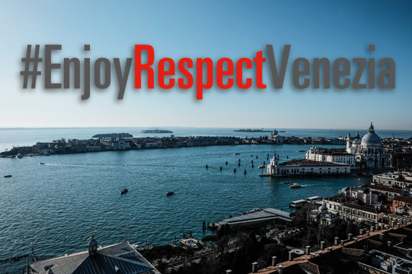 Logo campagna #EnjoyRespectVenezia