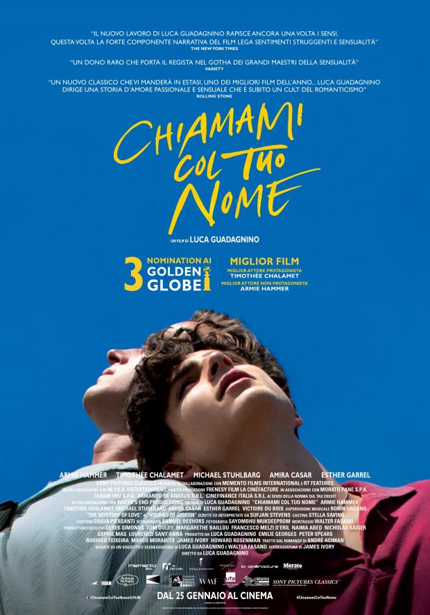 Locandina chiamami con il tuo nome