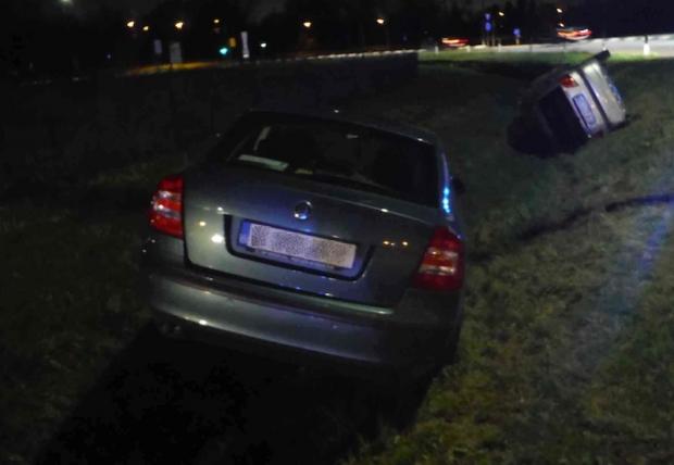 le auto dopo l'incidente