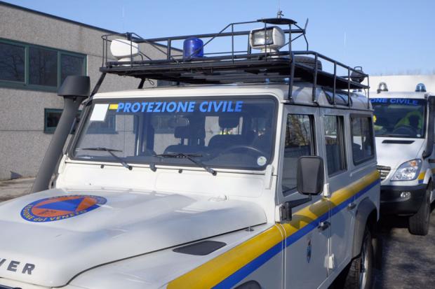 mezzo protezione civile