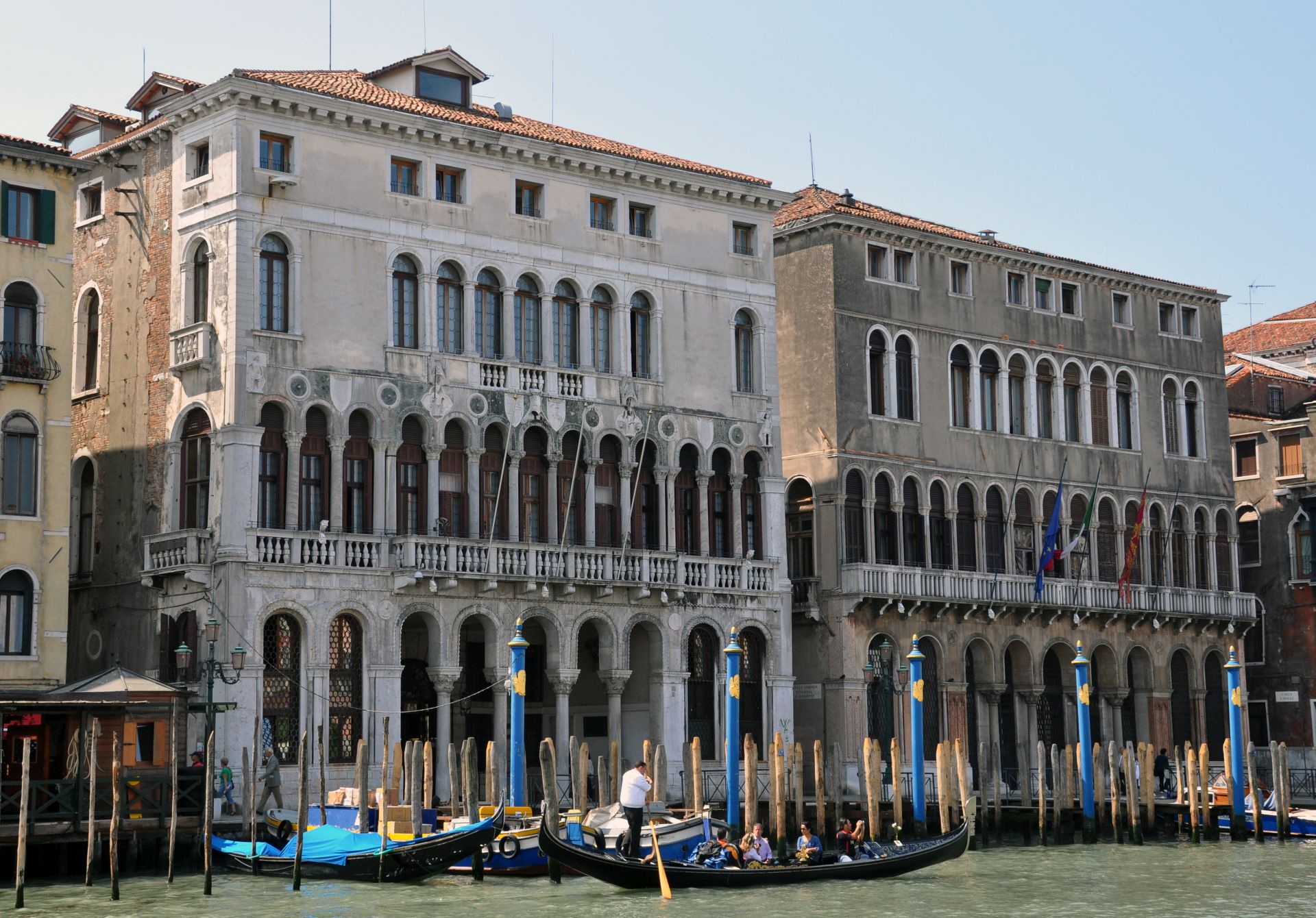 Facciate palazzi Ca' Loredan e Ca' Farsetti