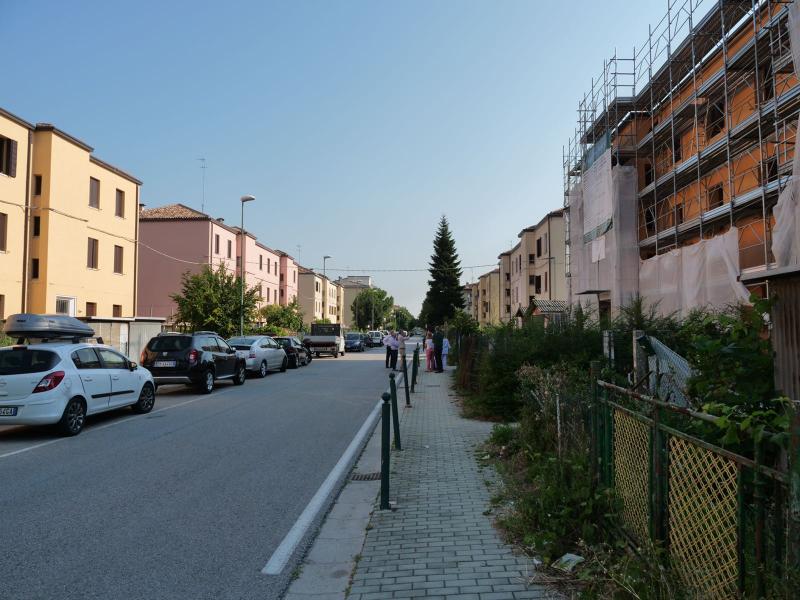 Palazzine di via Case nuove a Marghera: oggi il sopralluogo della