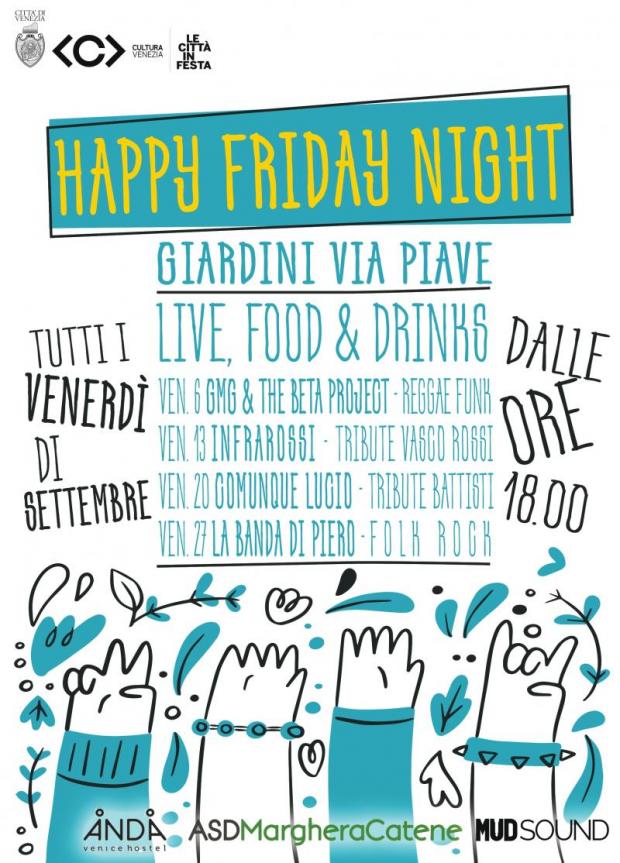 locandina Via Piave Friday Night