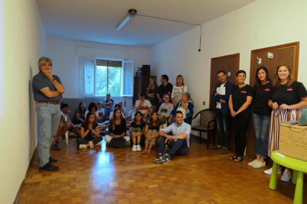 Venturini alla festa di chiusura dei centri estivi