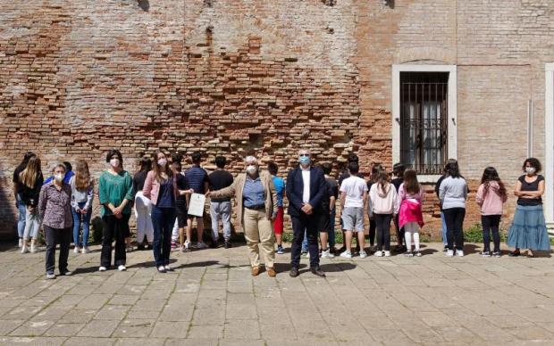 La consegna dell'attestato