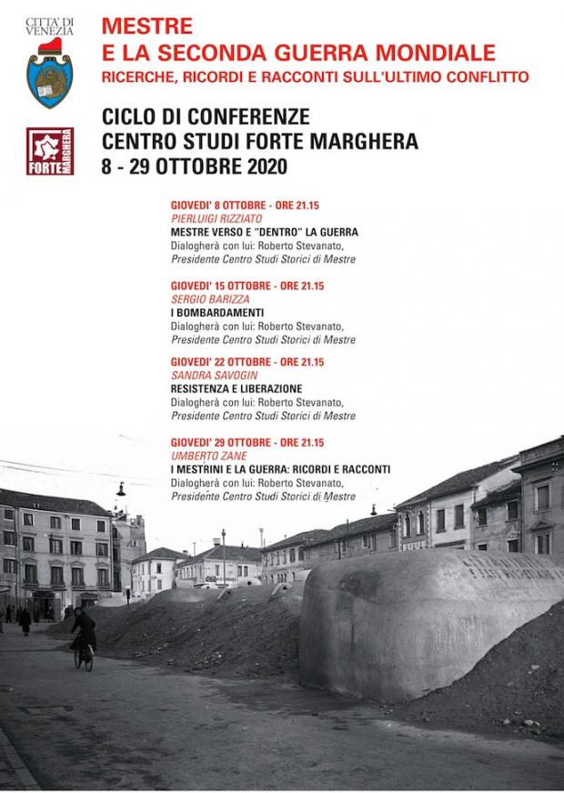 La locandina delle conferenze