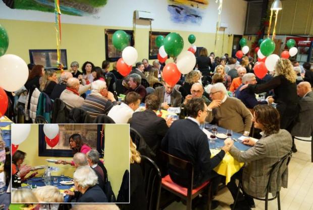 La cena di solidarietà