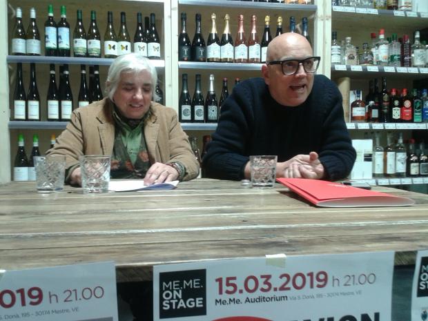 un momento della conferenza stampa