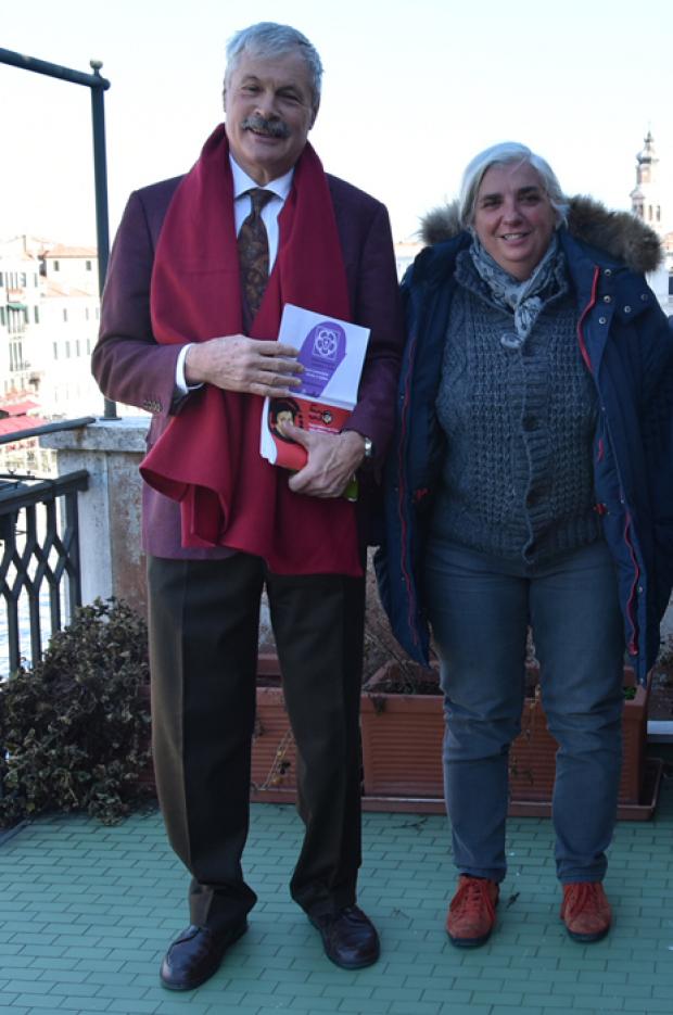 L'assessore Mar e il presidente del Sinodo della Chiesa evangelica luterana in Italia, Georg Schedereit