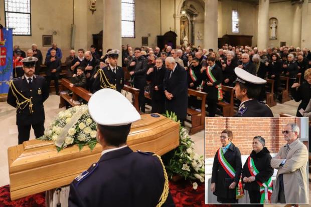 I funerali di Mario Rigo