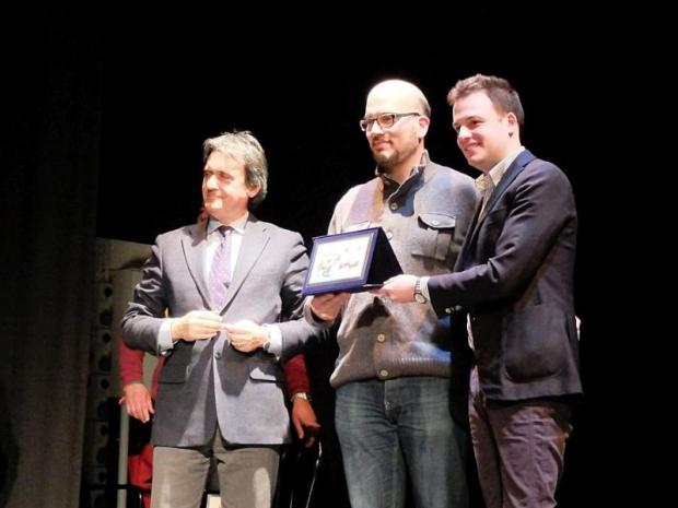 un momento della premiazione