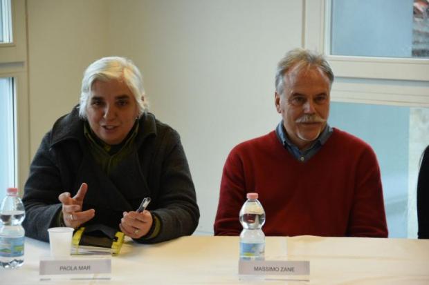 Un momento della conferenza stampa
