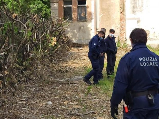 Il sopralluogo nell'area dell'ex Umberto I