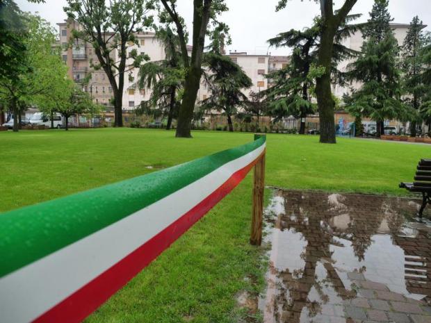 un momento dell'inaugurazione