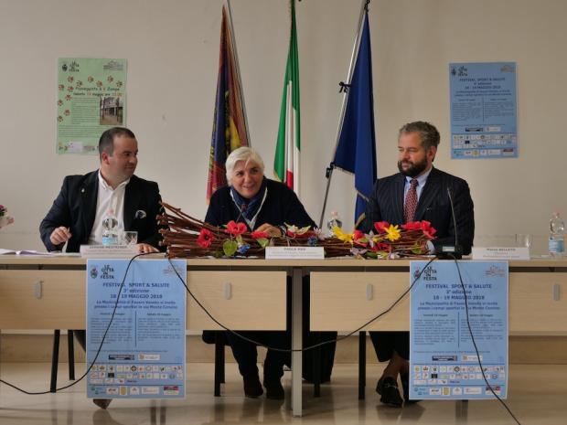 un momento della conferenza stampa