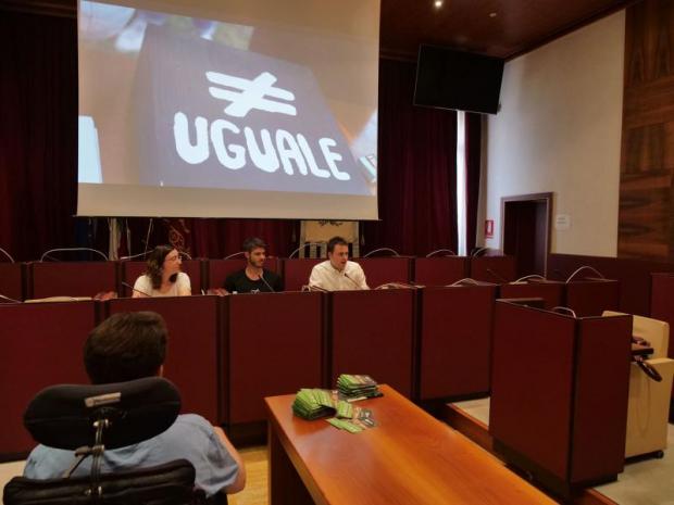 un momento della conferenza stampa