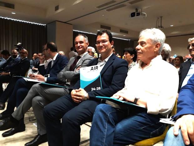 un momento della conferenza stampa