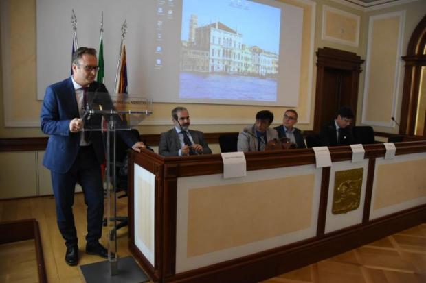 un momento dell'intervento