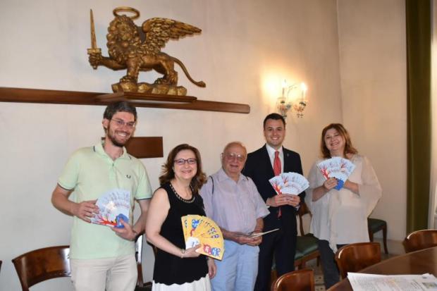 un momento della conferenza stampa