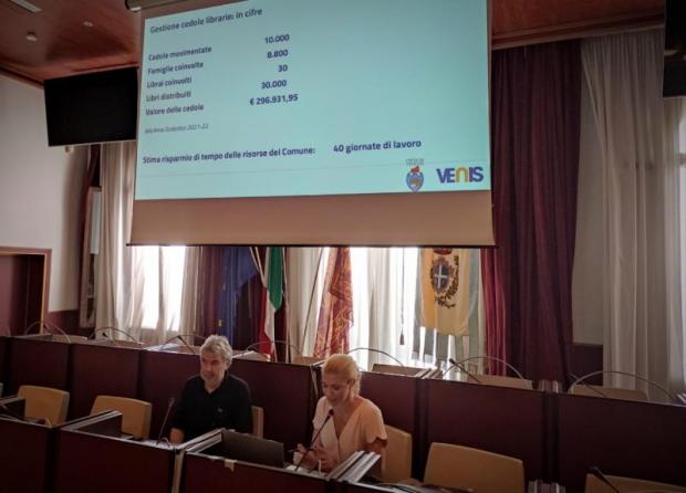 un momento della conferenza stampa