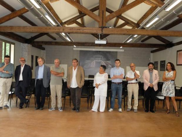Un momento dell'inaugurazione
