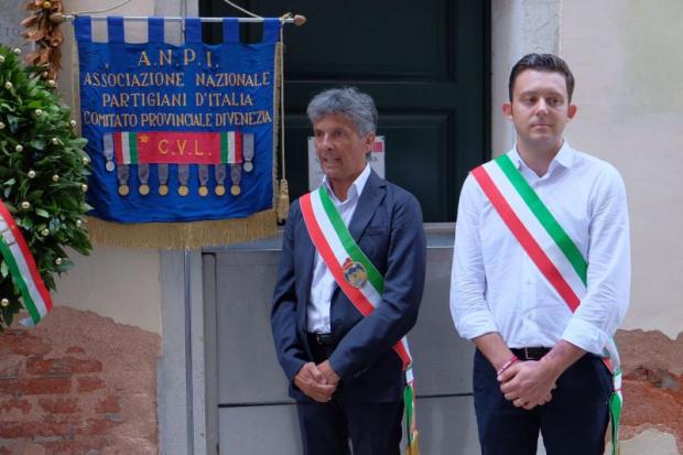 un momento della cerimonia