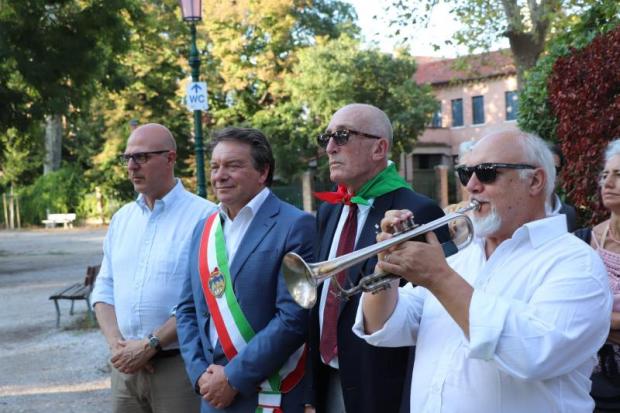 un momento della cerimonia