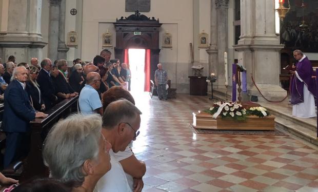 un momento delle esequie