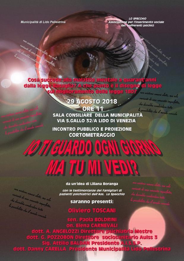 la locandina dell'evento