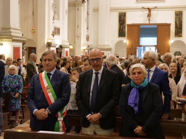 un momento della messa