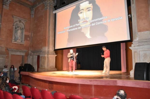 Un momento dell'inaugurazione