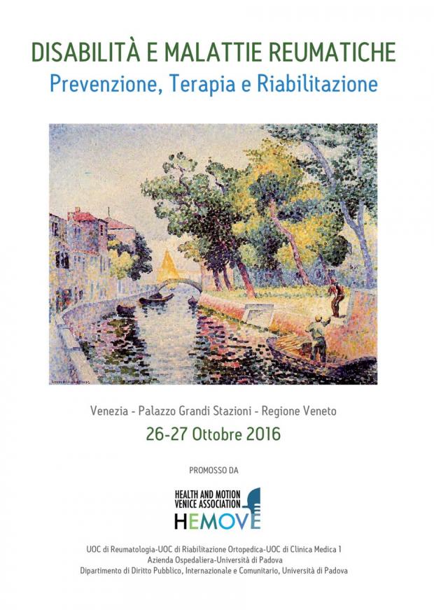 convegno Disabilità e malattie reumatiche