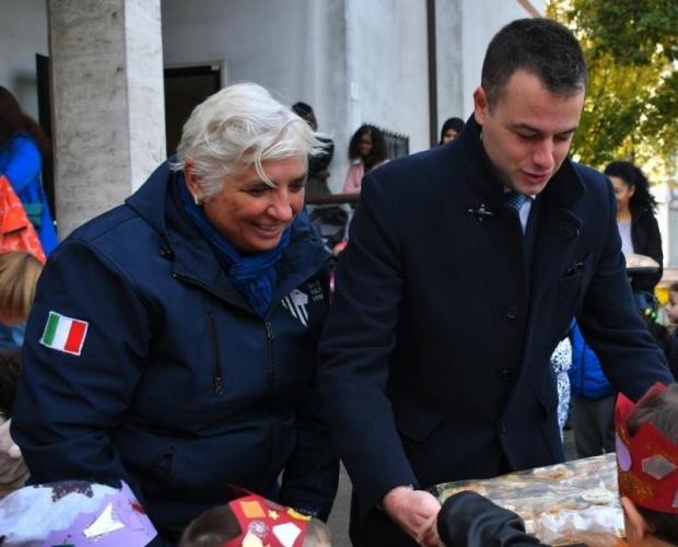 un momento della consegna dei San Martino a Marghera