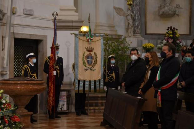un momento della cerimonia