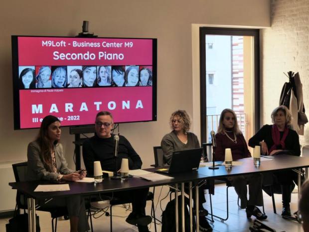 un momento della conferenza stampa