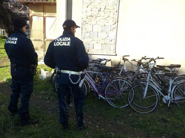 un momento dell'operazione