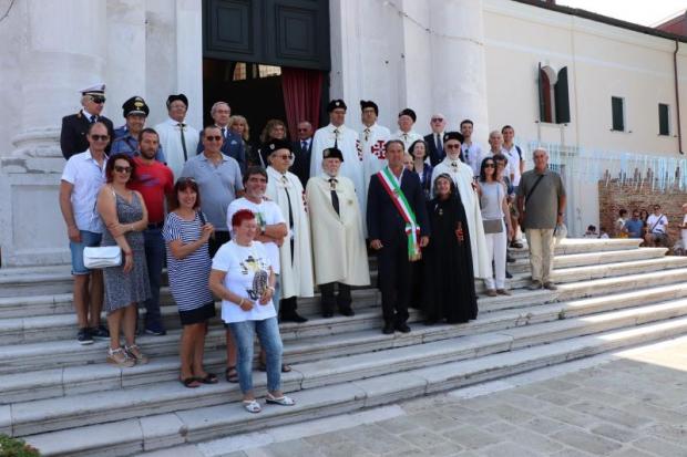 Un momento delle celebrazioni