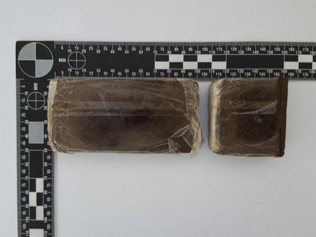la droga sequestrata