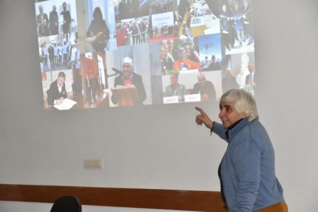 un momento dell'intervento della Mar