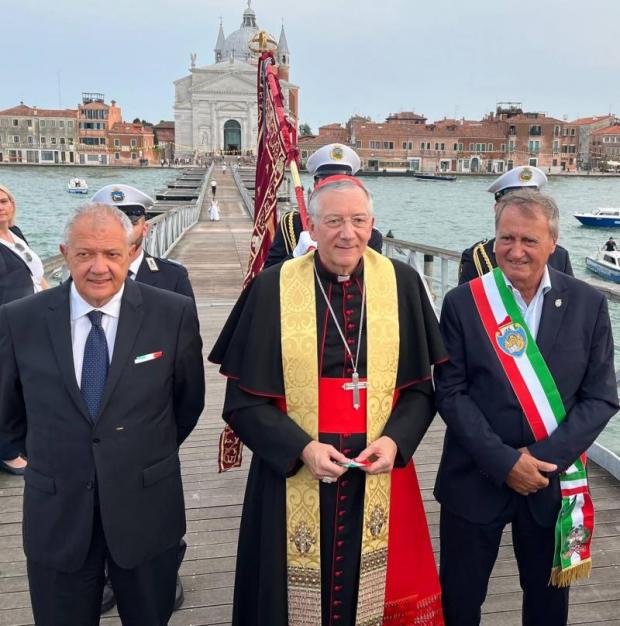 Inaugurazione ponte votivo