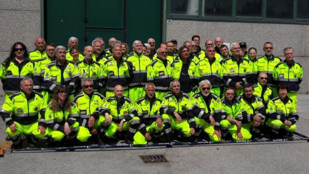 Volontari di Protezione civile comunale