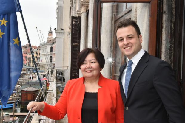 Venturini e ambasciatrice