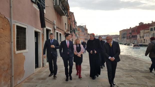 La visita del patriarca Moraglia