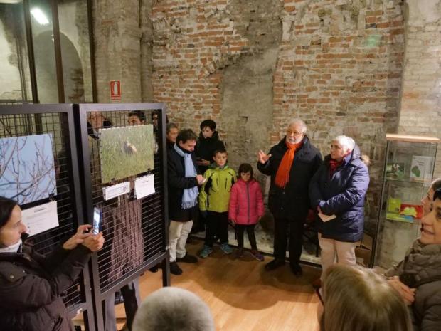 un momento dell'inaugurazione