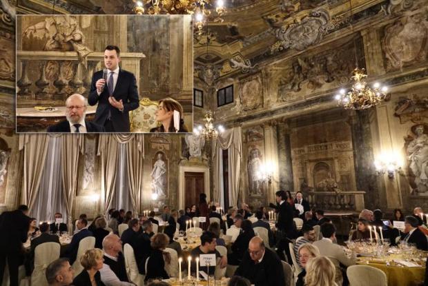 La serata a Ca' Sagredo