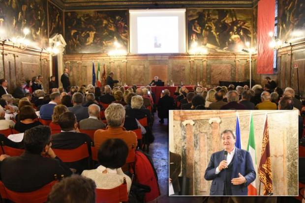 L'intervento del sindaco Luigi Brugnaro