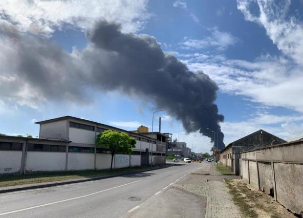 L'incendio