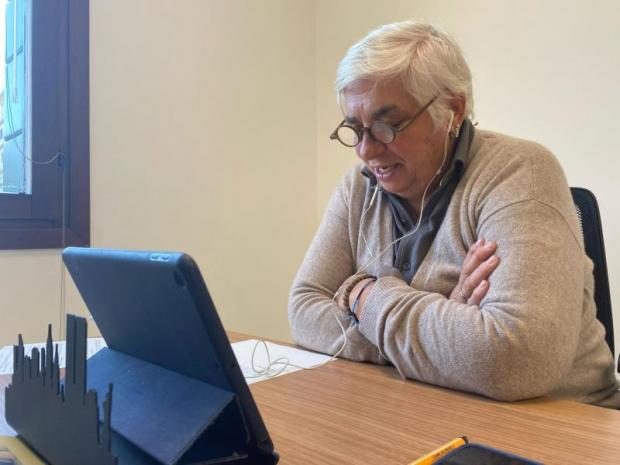 L'assessore Mar alla Online Global Campus Conversation